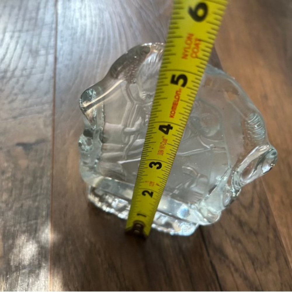 Crystal tea light holder nativity scene. Christmas decor. Catholic/ Christian - Picture 4 of 4